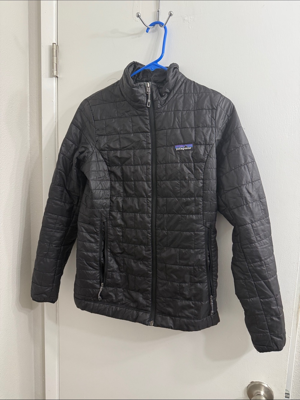 Patagonia women Black Quilted Puffer Jacket
